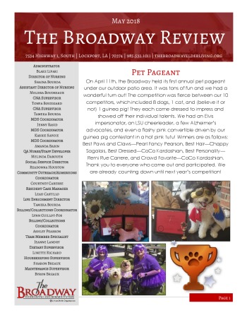 thumbnail of Broadway May 2018 Newsletter