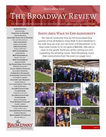 thumbnail of Broadway November 2018 Newsletter