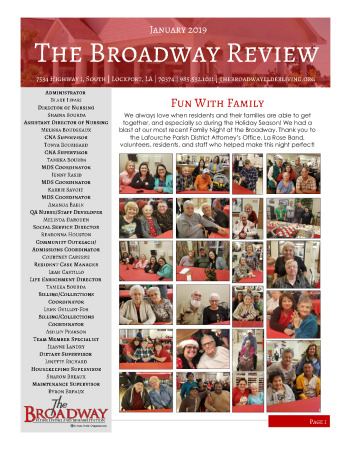 thumbnail of Broadway January 2019 Newsletter