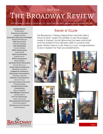 thumbnail of BELR May 2020 Newsletter