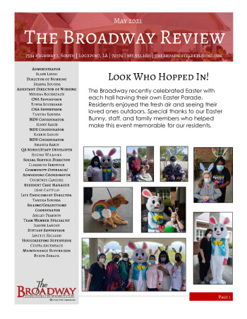 thumbnail of BELR May 2021 Newsletter