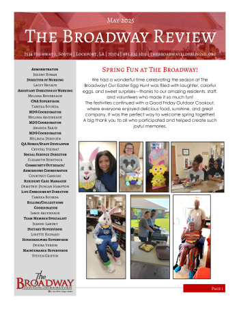 thumbnail of BELR May 2025 Newsletter FINAL